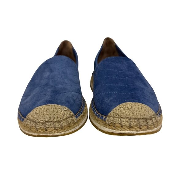 Cole Haan Women's Shoes Cloudfeel Blue Suede Espadrilles Slip On Size 7 Beach - Picture 2 of 8
